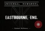 Image Hôtel travailleur en grève Eastbourne Angleterre, 1938, de la seconde 4 séquences d'archives historiques vidéo 65675023173