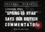 Standbild Spring Time London England Vereinigtes Königreich, 1938, aus Sekunde 1 historischem Filmmaterial Videoclip 65675023175