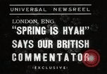 Standbild Spring Time London England Vereinigtes Königreich, 1938, aus Sekunde 4 historischem Filmmaterial Videoclip 65675023175