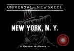 Standbild Schnee in Manhattan New York United States USA, 1938, aus Sekunde 4 historischem Filmmaterial Videoclip 65675023176