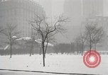 Standbild Schnee in Manhattan New York United States USA, 1938, aus Sekunde 7 historischem Filmmaterial Videoclip 65675023176