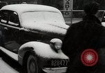 Standbild Schnee in Manhattan New York United States USA, 1938, aus Sekunde 18 historischem Filmmaterial Videoclip 65675023176