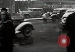 Standbild Schnee in Manhattan New York United States USA, 1938, aus Sekunde 27 historischem Filmmaterial Videoclip 65675023176