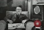 Image of London citizens at election time London England United Kingdom, 1950, second 32 stock footage video 65675023187