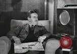 Image of London citizens at election time London England United Kingdom, 1950, second 33 stock footage video 65675023187