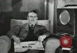 Image of London citizens at election time London England United Kingdom, 1950, second 34 stock footage video 65675023187