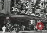 Image of London citizens at election time London England United Kingdom, 1950, second 48 stock footage video 65675023187