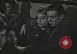 Image of London citizens at election time London England United Kingdom, 1950, second 56 stock footage video 65675023187