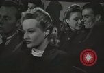 Image of London citizens at election time London England United Kingdom, 1950, second 62 stock footage video 65675023187