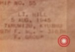 Standbild 34th Fighter Squadron Tarumizu Kyushu in Japan, 1945, aus Sekunde 31 historischem Filmmaterial Videoclip 65675023196