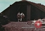 Standbild US Army Air Force Hangar Iwo Jima, 1945, aus Sekunde 58 historischem Filmmaterial Videoclip 65675023216