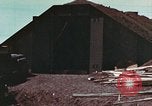 Standbild US Army Air Force Hangar Iwo Jima, 1945, aus Sekunde 60 historischem Filmmaterial Videoclip 65675023216