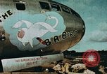 Standbild B-29 Superfortresses im Pazifik während Zweiten Weltkrieg Saipan Marianen, 1945, aus Sekunde 7 historischem Filmmaterial Videoclip 65675023220