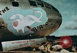 Standbild B-29 Superfortresses im Pazifik während Zweiten Weltkrieg Saipan Marianen, 1945, aus Sekunde 8 historischem Filmmaterial Videoclip 65675023220