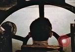 Standbild Ansicht von B-29 Cockpit bei der Landung Guam Marianen, 1945, aus Sekunde 43 historischem Filmmaterial Videoclip 65675023221
