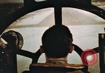 Standbild Ansicht von B-29 Cockpit bei der Landung Guam Marianen, 1945, aus Sekunde 46 historischem Filmmaterial Videoclip 65675023221