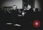 Image of Harry S Truman takes oath of office as President Washington DC USA, 1945, second 10 stock footage video 65675023232