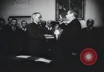 Image of Harry S Truman takes oath of office as President Washington DC USA, 1945, second 11 stock footage video 65675023232