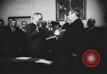 Image of Harry S Truman takes oath of office as President Washington DC USA, 1945, second 18 stock footage video 65675023232