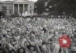 Image Le président Truman annonce le Japon abandon Washington DC USA, 1945, de la seconde 29 séquences d'archives historiques vidéo 65675023237