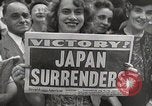 Image Le président Truman annonce le Japon abandon Washington DC USA, 1945, de la seconde 33 séquences d'archives historiques vidéo 65675023237