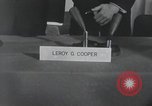 Image of NASA press conference Washington DC USA, 1959, second 3 stock footage video 65675023285