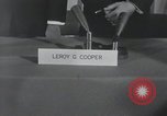 Image of NASA press conference Washington DC USA, 1959, second 4 stock footage video 65675023285