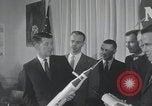 Image of NASA press conference Washington DC USA, 1959, second 35 stock footage video 65675023285