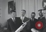 Image of NASA press conference Washington DC USA, 1959, second 36 stock footage video 65675023285