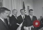 Image of NASA press conference Washington DC USA, 1959, second 53 stock footage video 65675023285