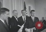 Image of NASA press conference Washington DC USA, 1959, second 54 stock footage video 65675023285