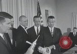 Image of NASA press conference Washington DC USA, 1959, second 57 stock footage video 65675023285