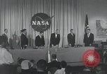 Image of NASA press conference Washington DC USA, 1959, second 7 stock footage video 65675023286