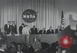 Image of NASA press conference Washington DC USA, 1959, second 32 stock footage video 65675023286
