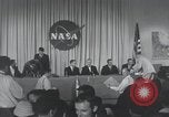 Image of NASA press conference Washington DC USA, 1959, second 42 stock footage video 65675023286