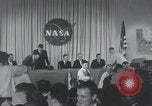 Image of NASA press conference Washington DC USA, 1959, second 44 stock footage video 65675023286