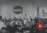 Image of NASA press conference Washington DC USA, 1959, second 50 stock footage video 65675023286