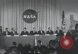 Image of NASA press conference Washington DC USA, 1959, second 53 stock footage video 65675023286