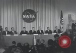 Image of NASA press conference Washington DC USA, 1959, second 54 stock footage video 65675023286