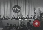 Image of NASA press conference Washington DC USA, 1959, second 55 stock footage video 65675023286