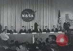 Image of NASA press conference Washington DC USA, 1959, second 60 stock footage video 65675023286