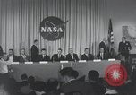 Image of NASA press conference Washington DC USA, 1959, second 62 stock footage video 65675023286