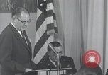 Image of NASA press conference Washington DC USA, 1959, second 3 stock footage video 65675023287