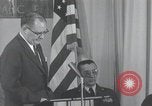 Image of NASA press conference Washington DC USA, 1959, second 9 stock footage video 65675023287