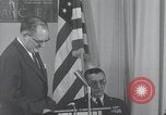 Image of NASA press conference Washington DC USA, 1959, second 15 stock footage video 65675023287