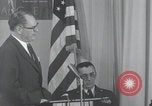 Image of NASA press conference Washington DC USA, 1959, second 20 stock footage video 65675023287
