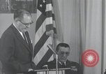 Image of NASA press conference Washington DC USA, 1959, second 26 stock footage video 65675023287