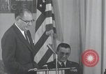 Image of NASA press conference Washington DC USA, 1959, second 29 stock footage video 65675023287