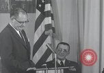 Image of NASA press conference Washington DC USA, 1959, second 30 stock footage video 65675023287