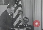 Image of NASA press conference Washington DC USA, 1959, second 33 stock footage video 65675023287